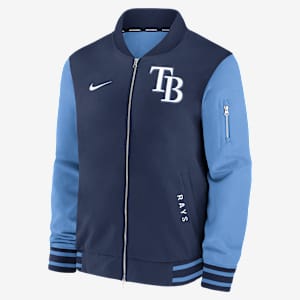 Tampa Bay Rays Authentic Collection Dugout Men's Nike MLB Full-Zip